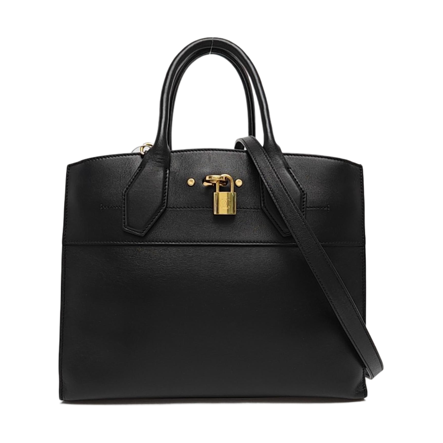 CITY STEAMER MM Calfskin Black