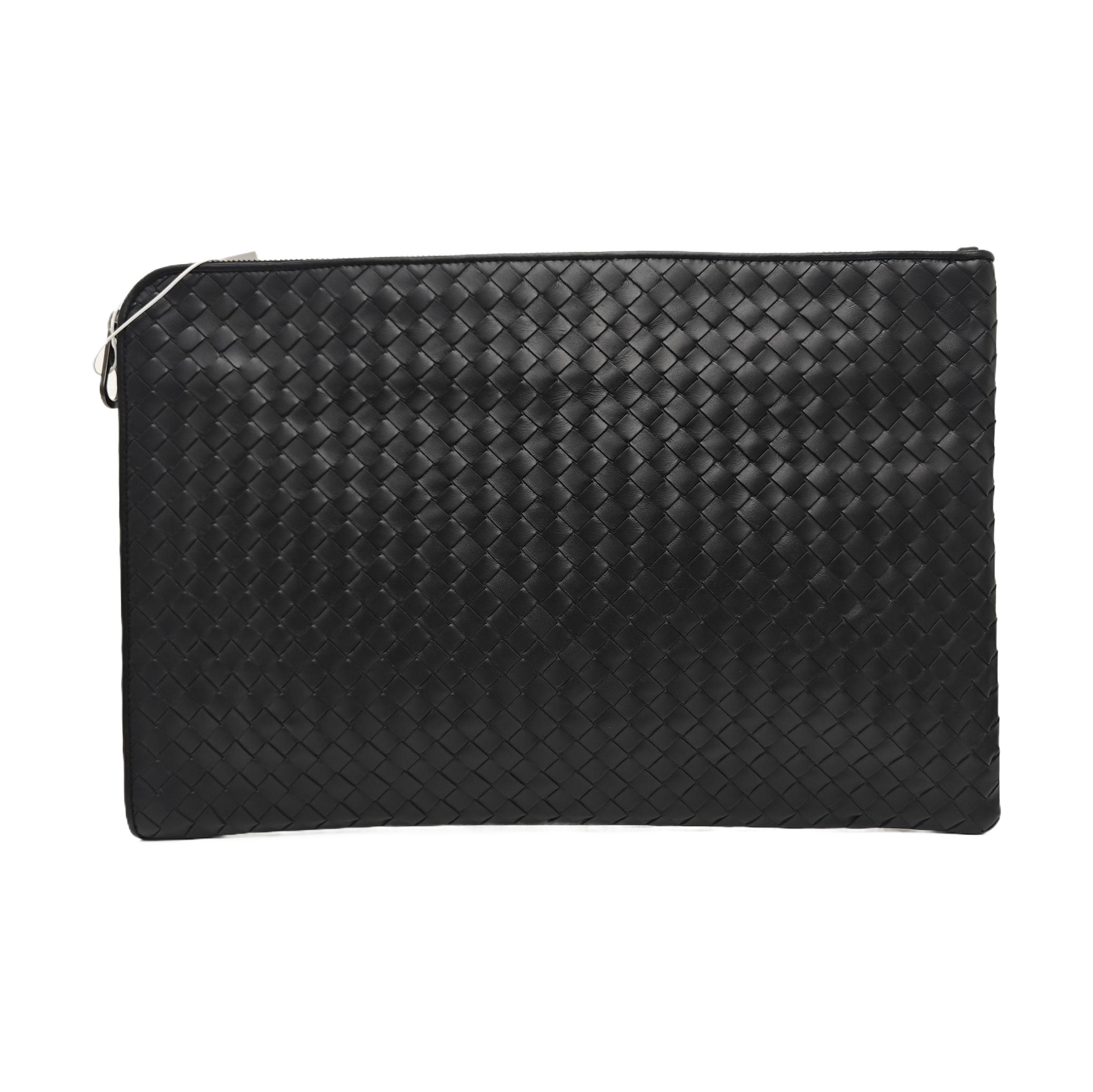 Calfskin Clutch Black