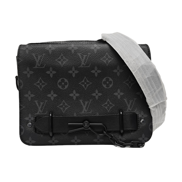 STEAMER Monogram Coated Canvas Black