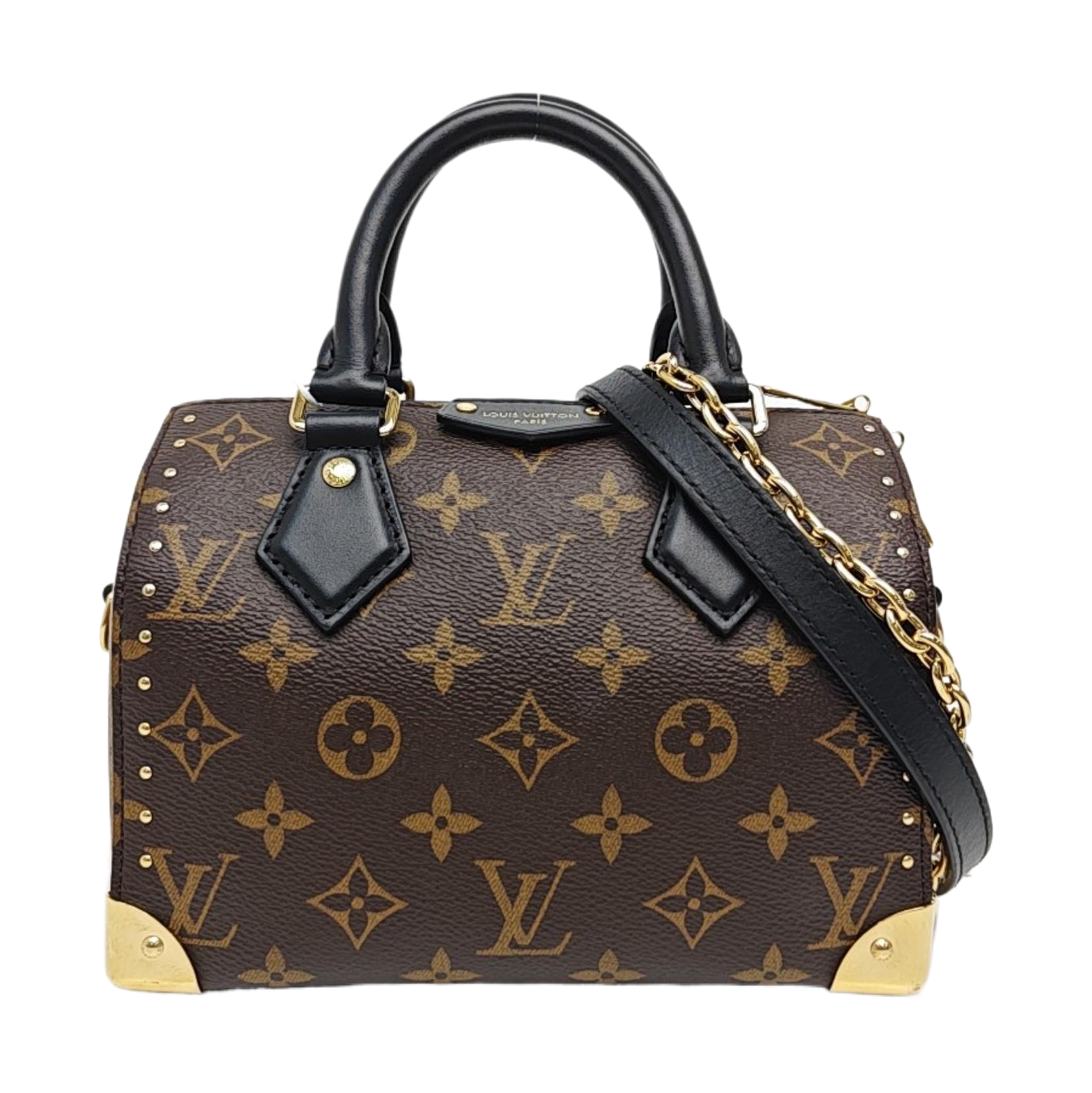 SPEEDY TRUNK 20 Monogram Coated Canvas Brown