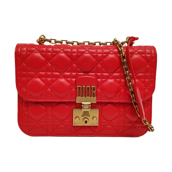 Dioraddict Cannage Lambskin Red