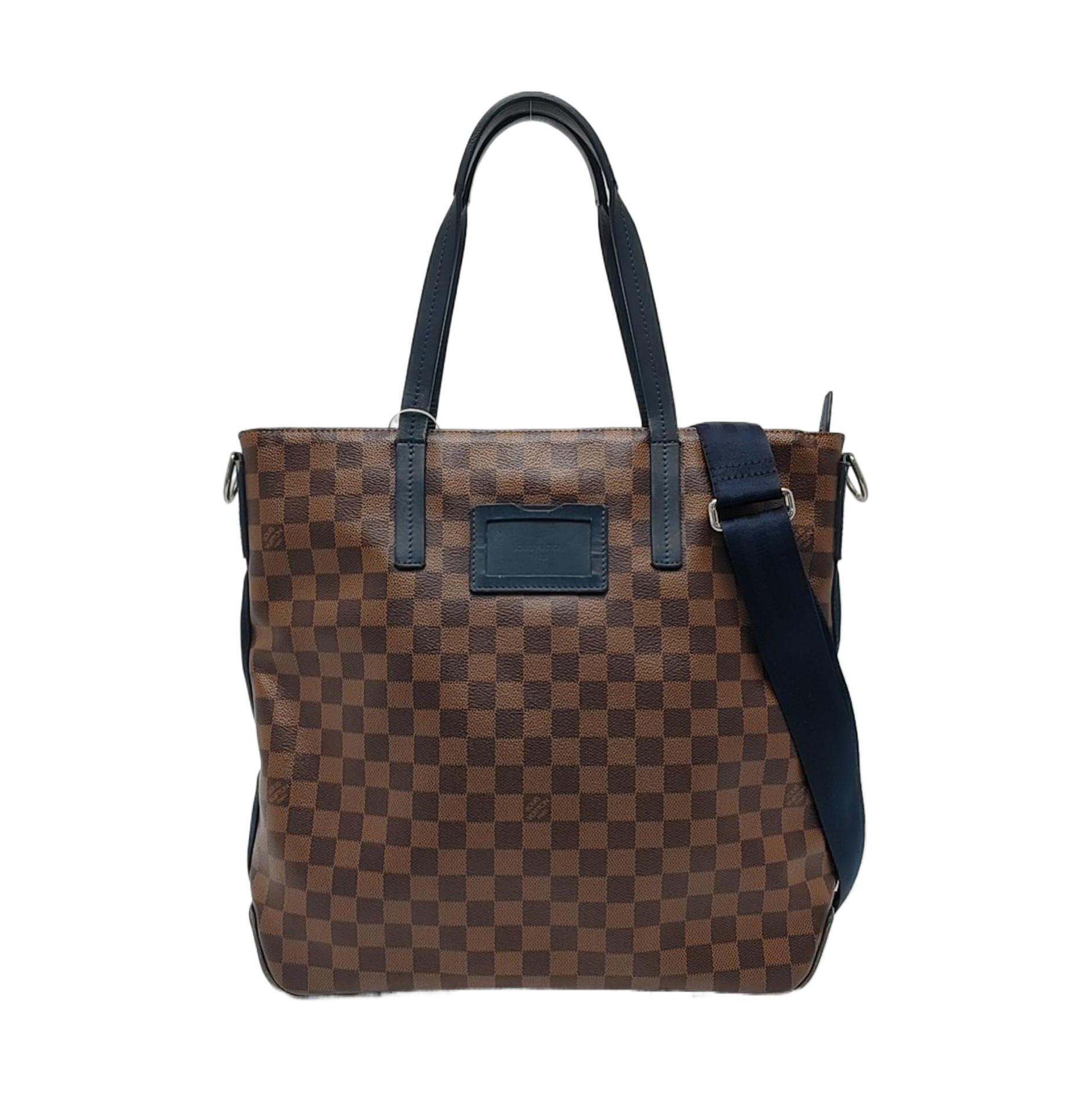 Damier Ebene Coated Canvas Brown