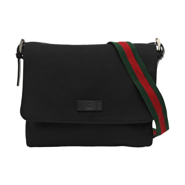Canvas Shoulder Bag Black
