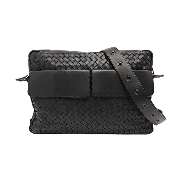 Calfskin Shoulder Bag Black