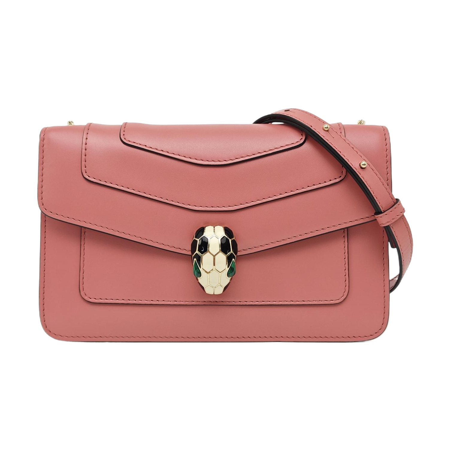 SERPENTI FOREVER Small Calfskin Pink