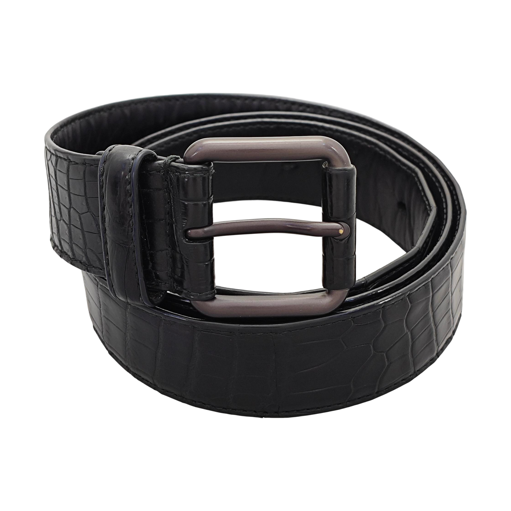 Leather Belt Black