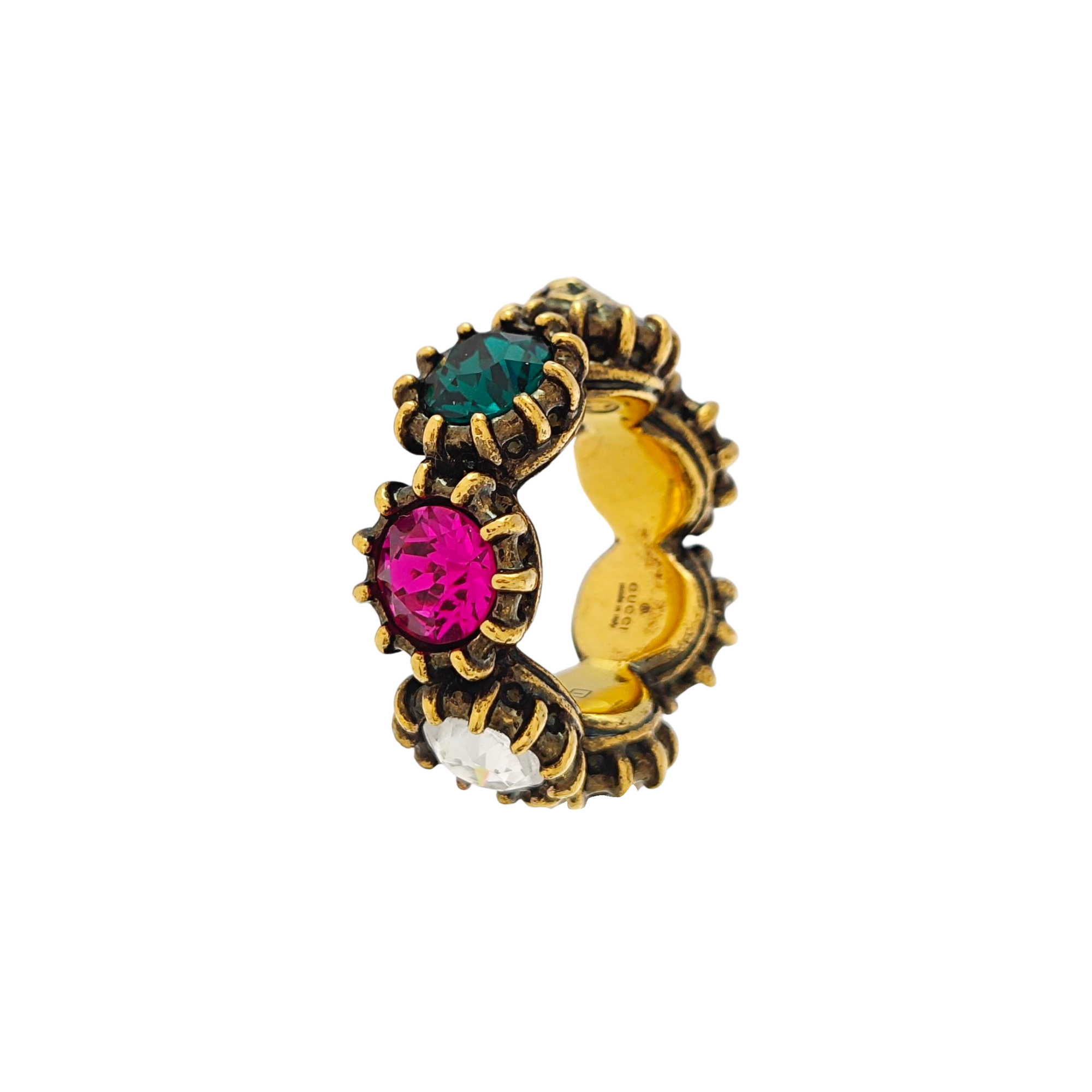 Metal Gold Ring HK 13