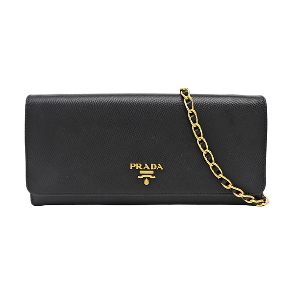 Mini Bag Saffiano Calfskin Black