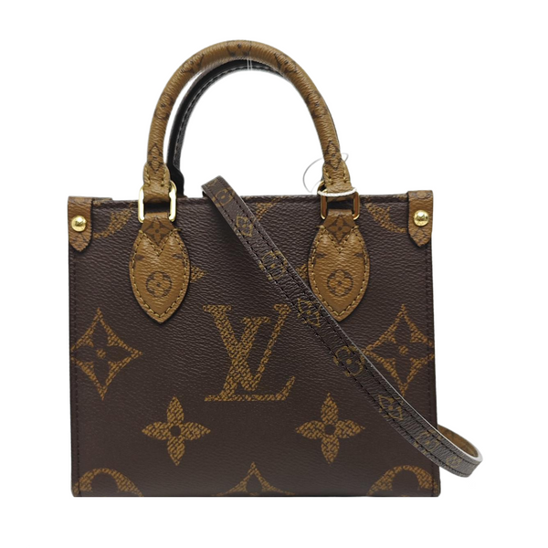 ONTHEGO BB Monogram Coated Canvas Brown