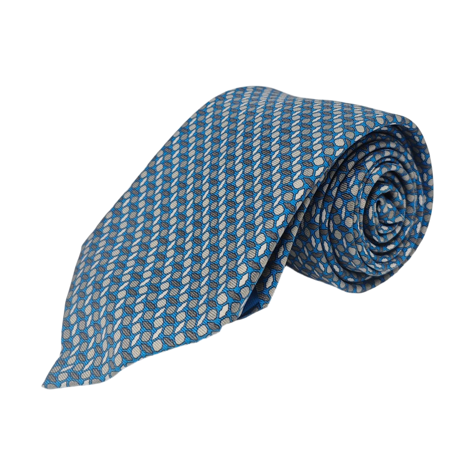 Mulberry Silk Tie Blue