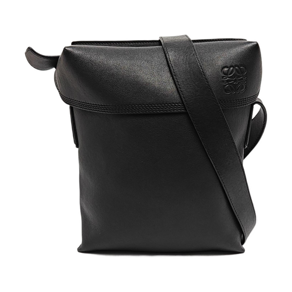 Calfskin Shoulder Bag Black