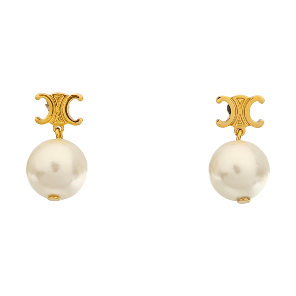 Metal Gold Earrings