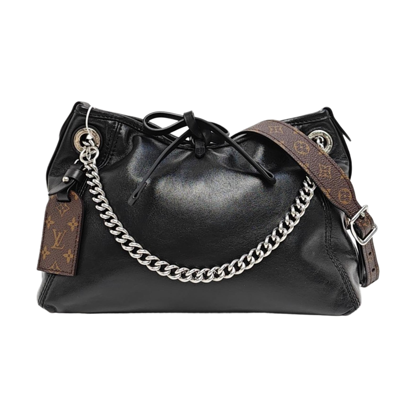 CARRYALL BB Monogram Lambskin Black