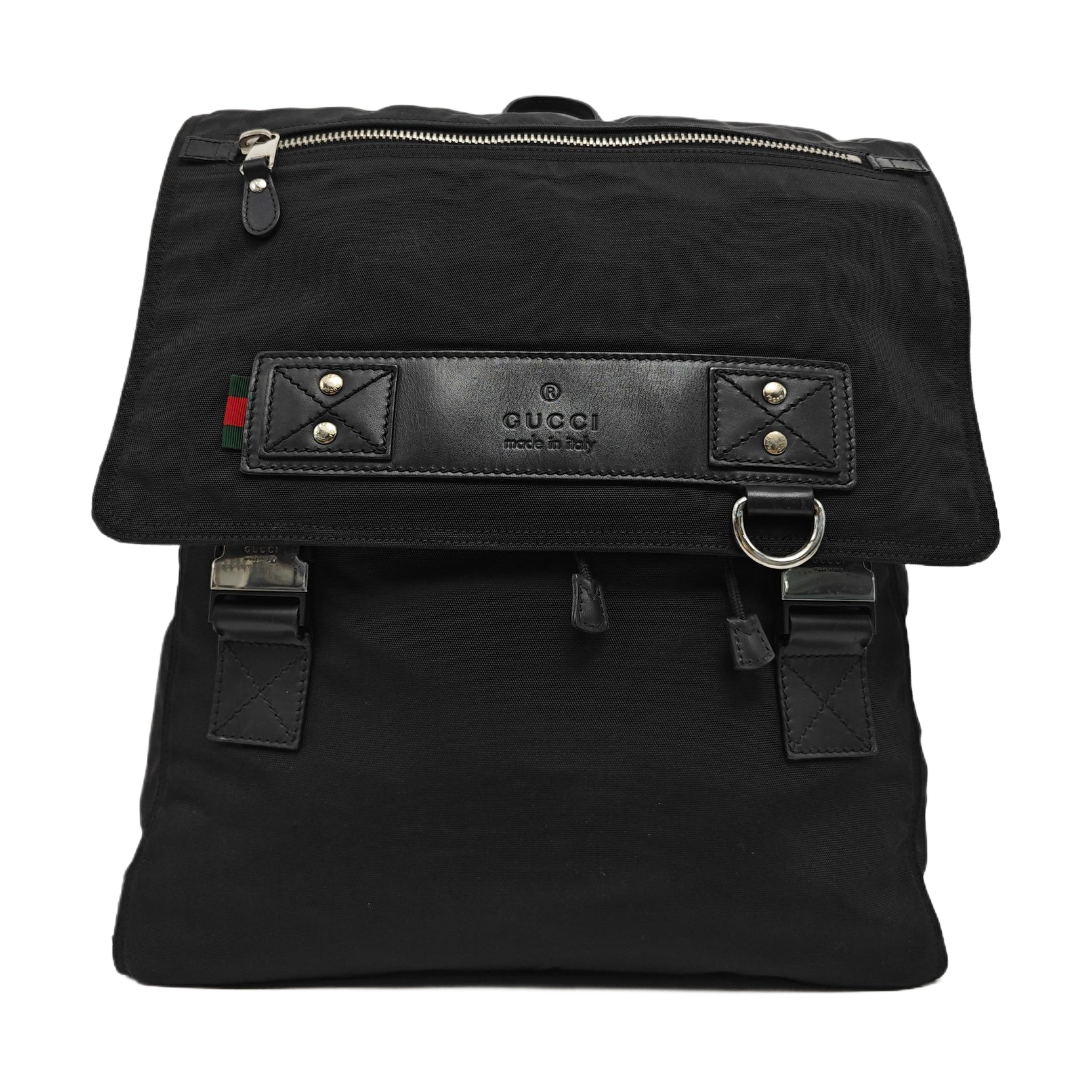 Fabric Backpack Black