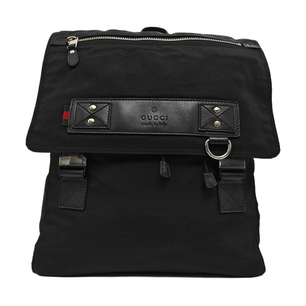 Fabric Backpack Black