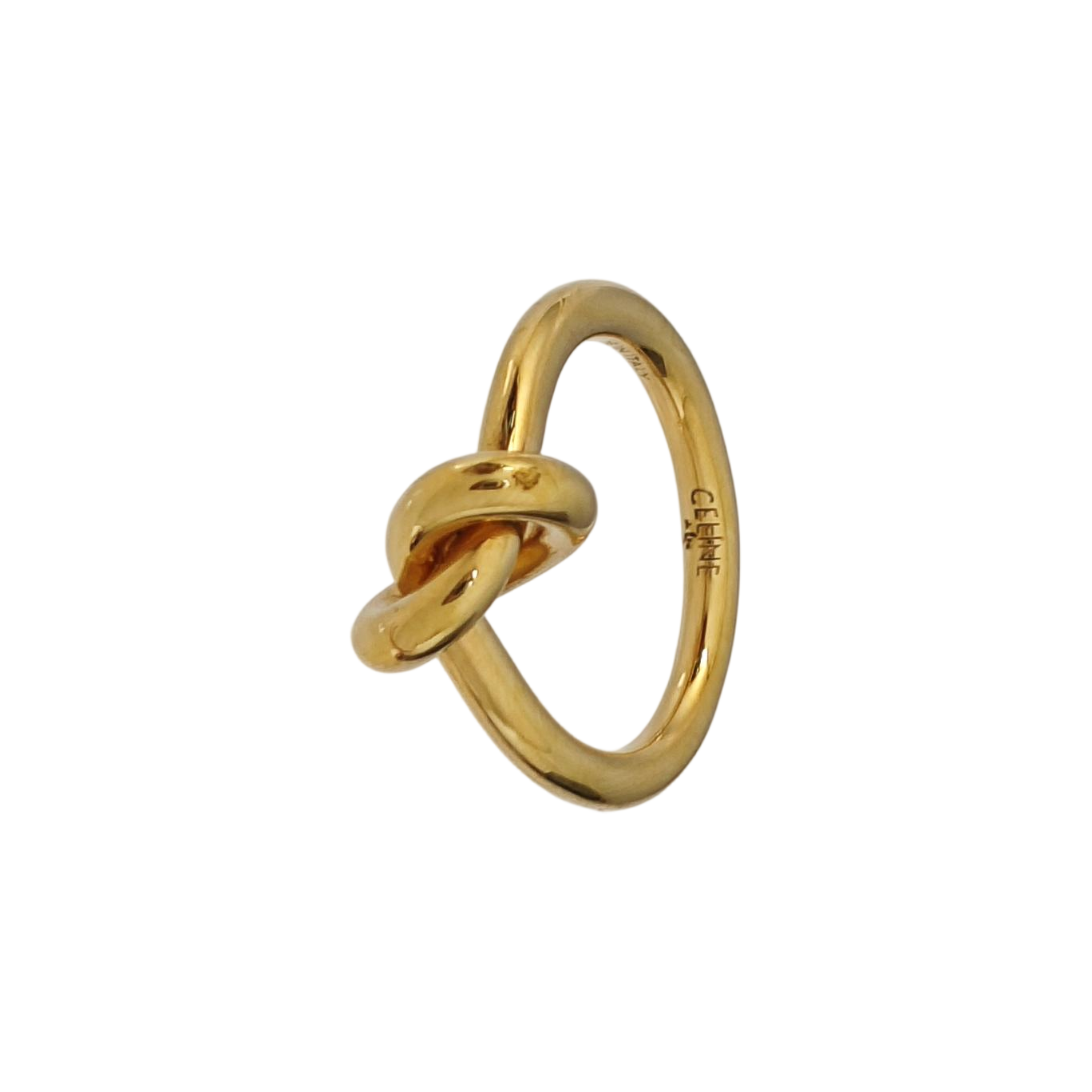 KNOT Metal Gold Ring EU 50