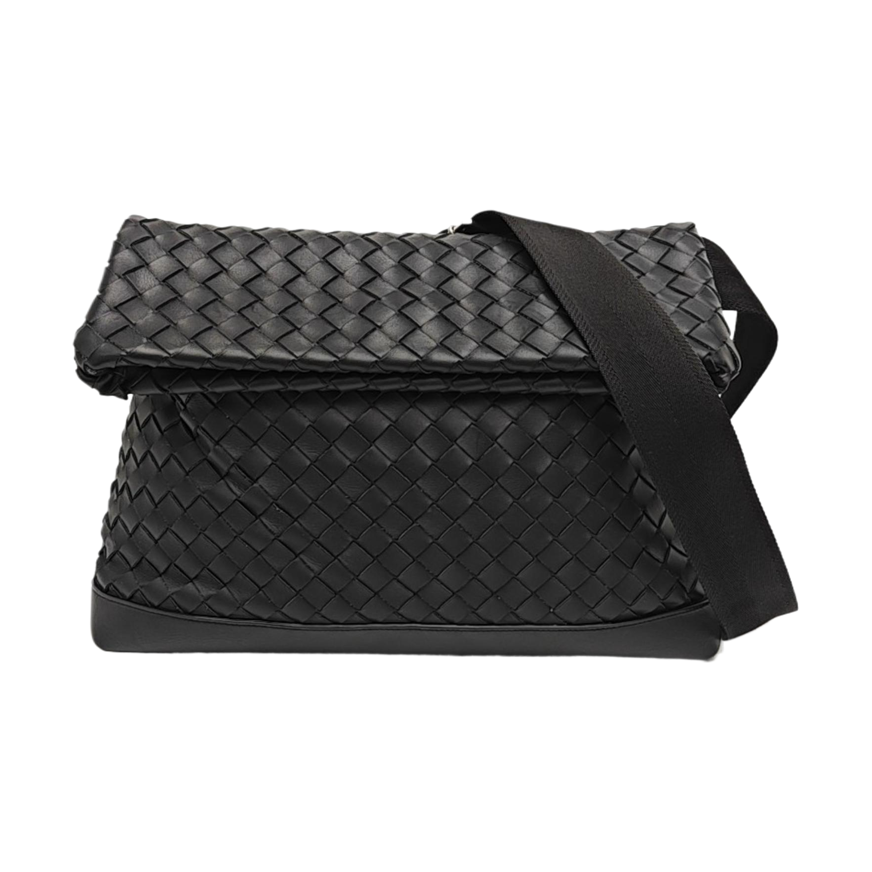 Calfskin Shoulder Bag Black