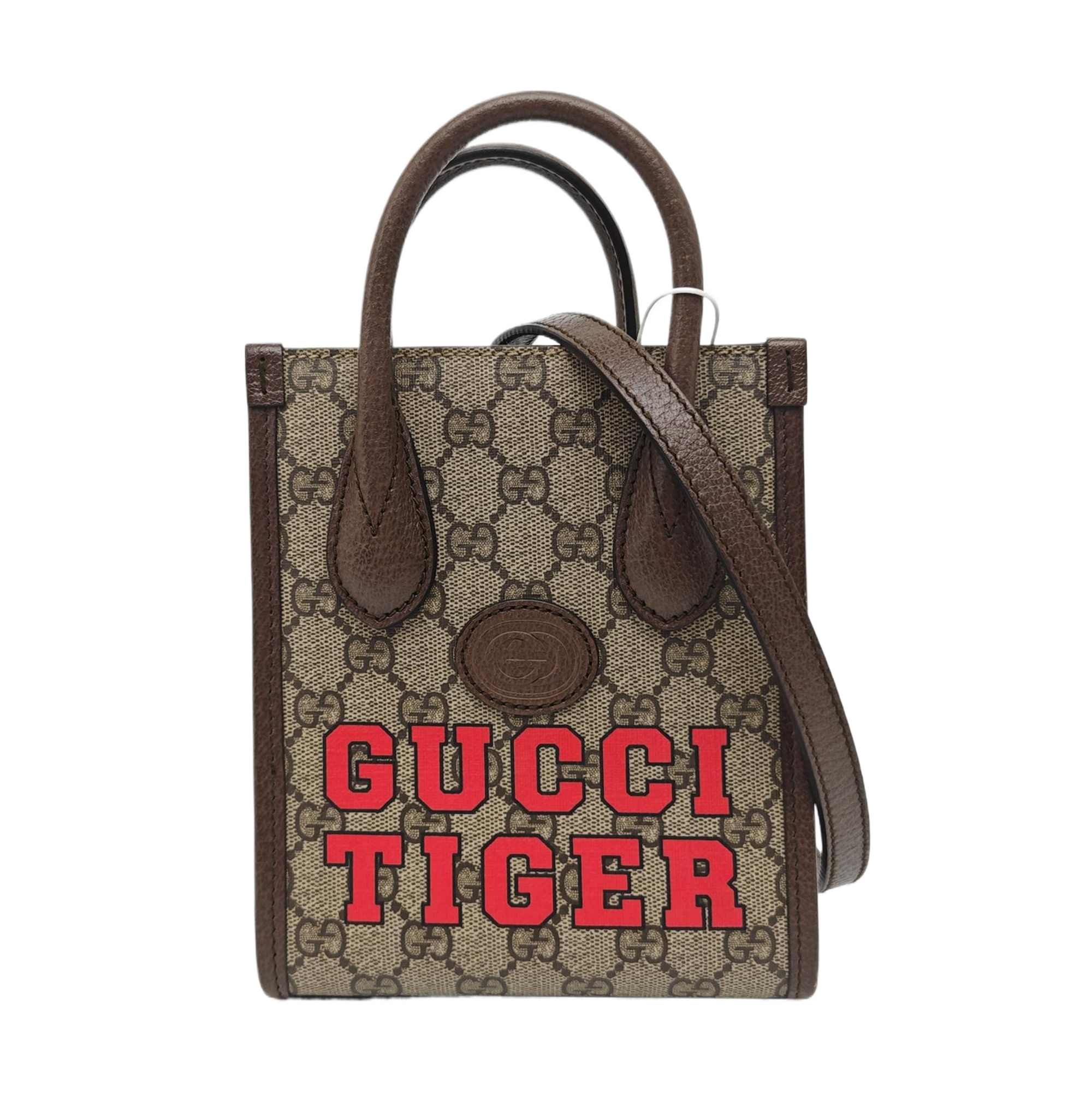 Retro Mini Monogram Coated Canvas Beige