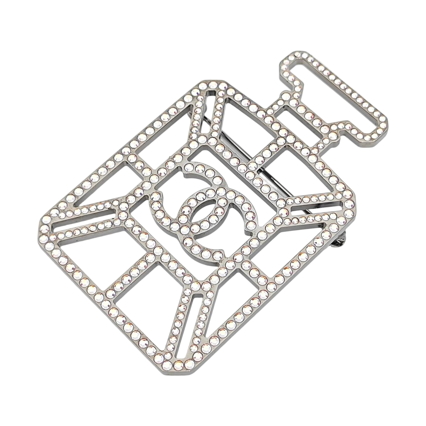 Metal Silver Brooch