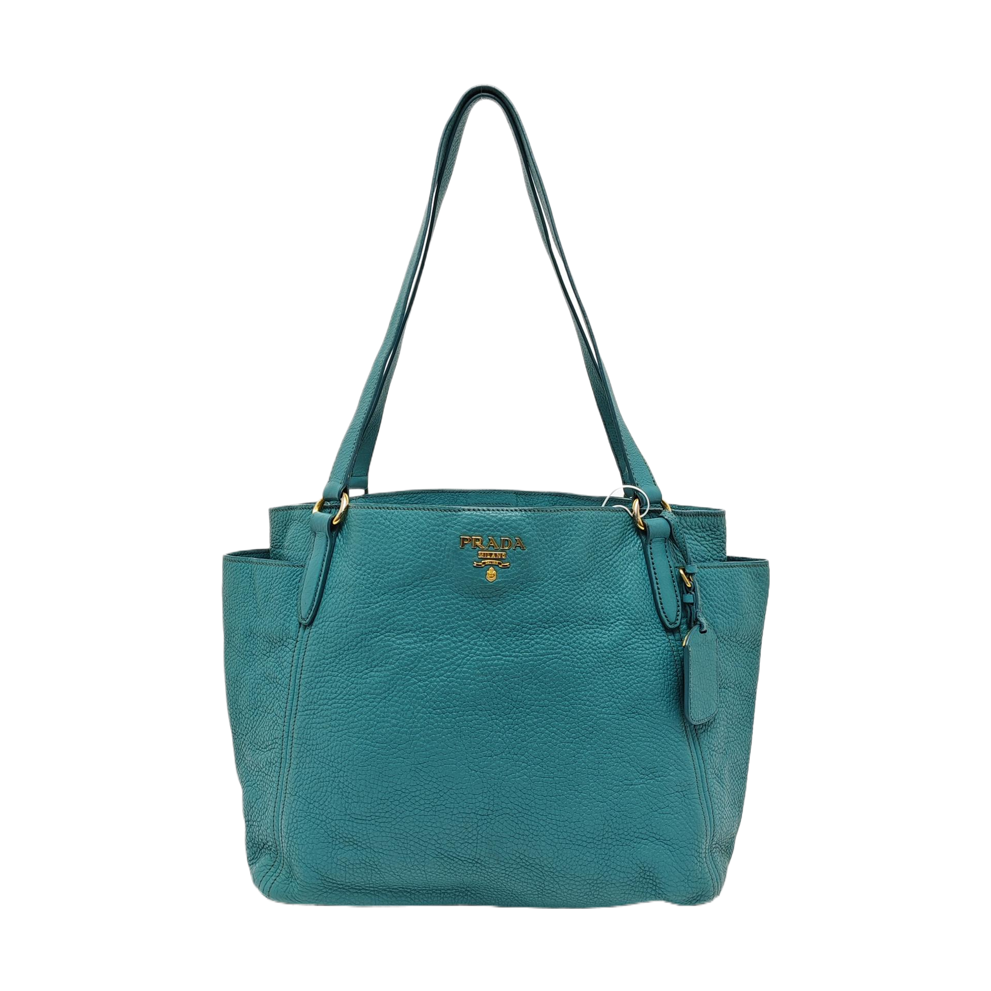 Calfskin Tote Bag Blue