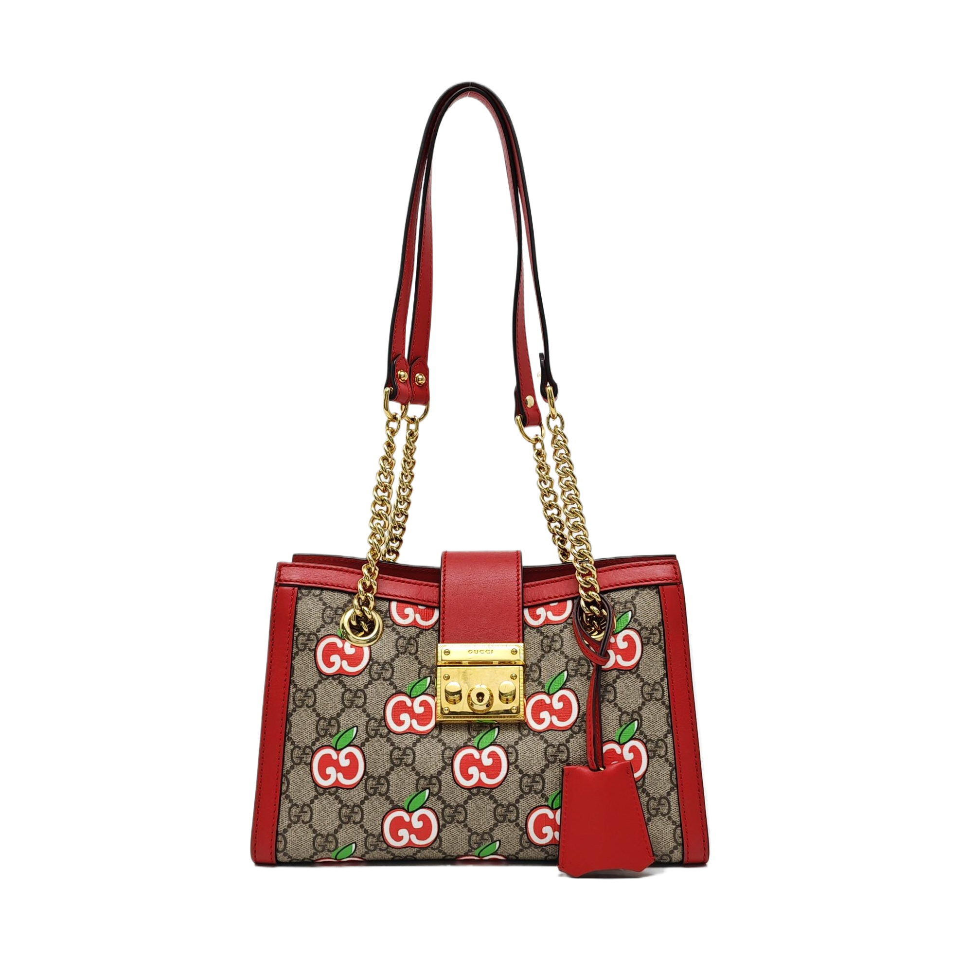 Padlock Small Monogram Coated Canvas Multicolor