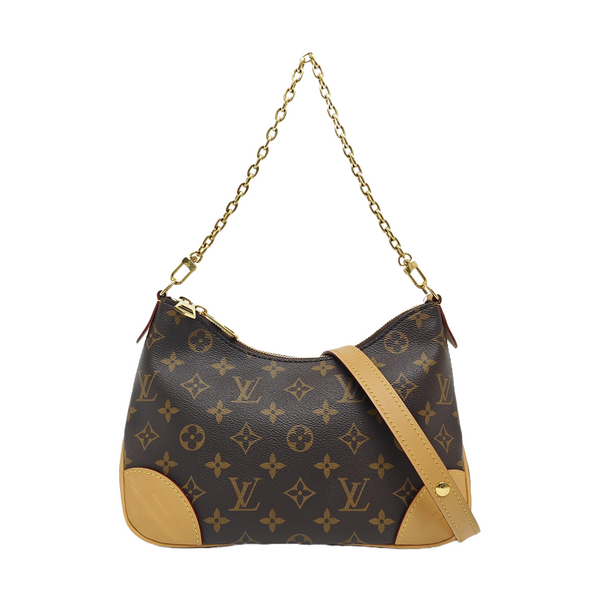 BOULOGNE Monogram Coated Canvas Brown