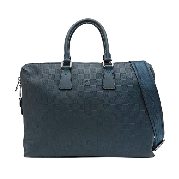 PORTE-DOCUMENTS Damier Calfskin Blue