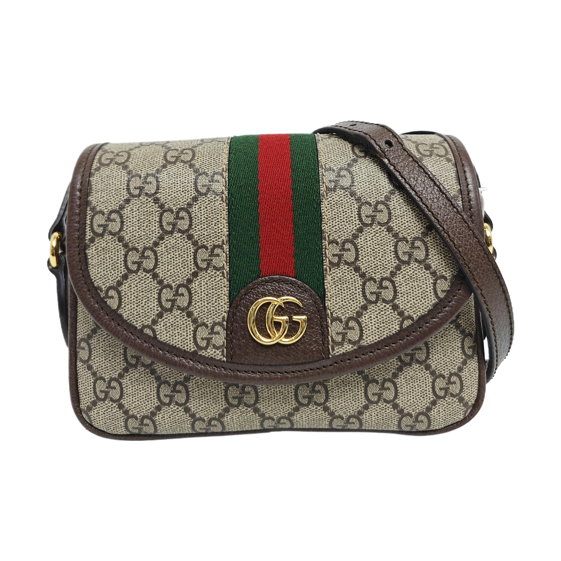 Monogram Coated Canvas Shoulder Bag Mini Beige