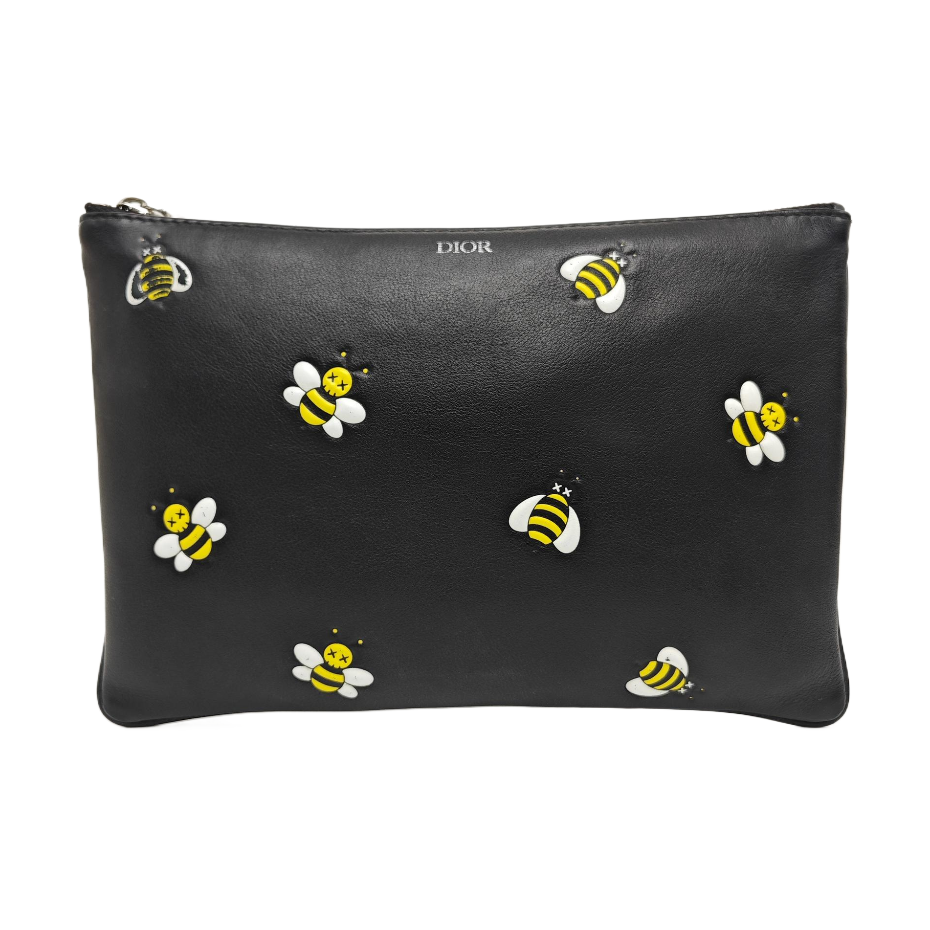 Calfskin Clutch Black
