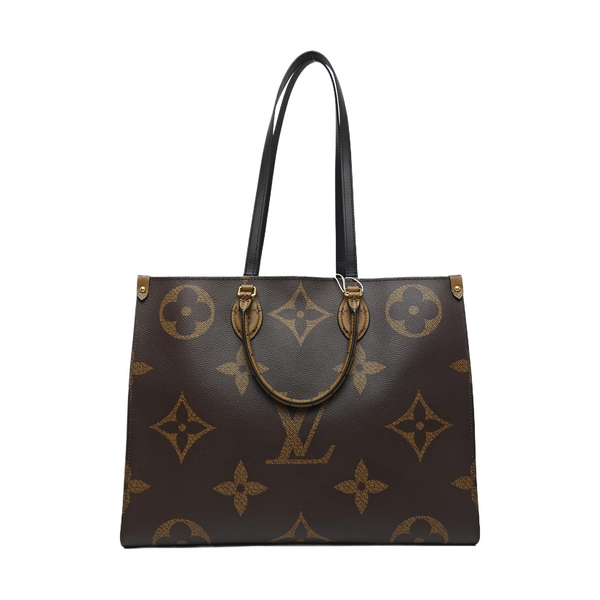 ONTHEGO GM Monogram Coated Canvas Brown