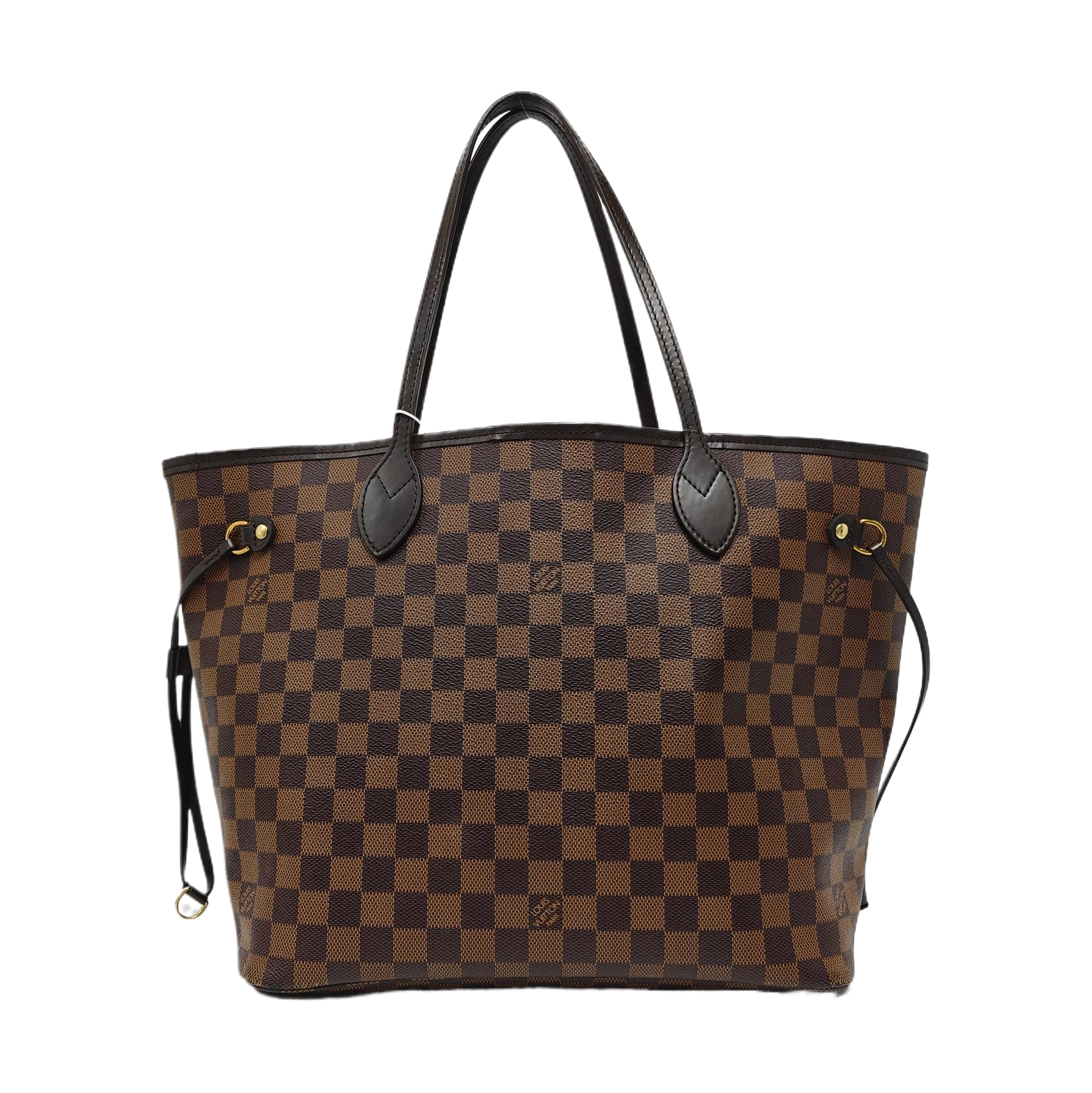 NEVERFULL MM Damier Ebene Coated Canvas Brown