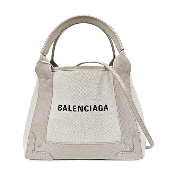 Navy Mini Canvas White