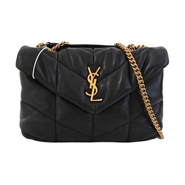PUFFER Quilted Lambskin Black