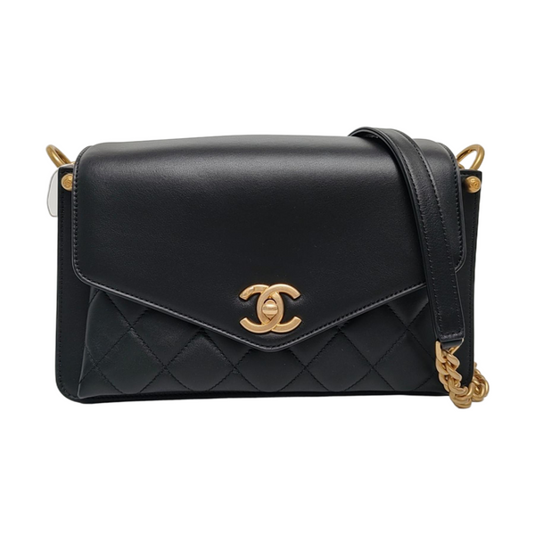 Quilted Calfskin Black