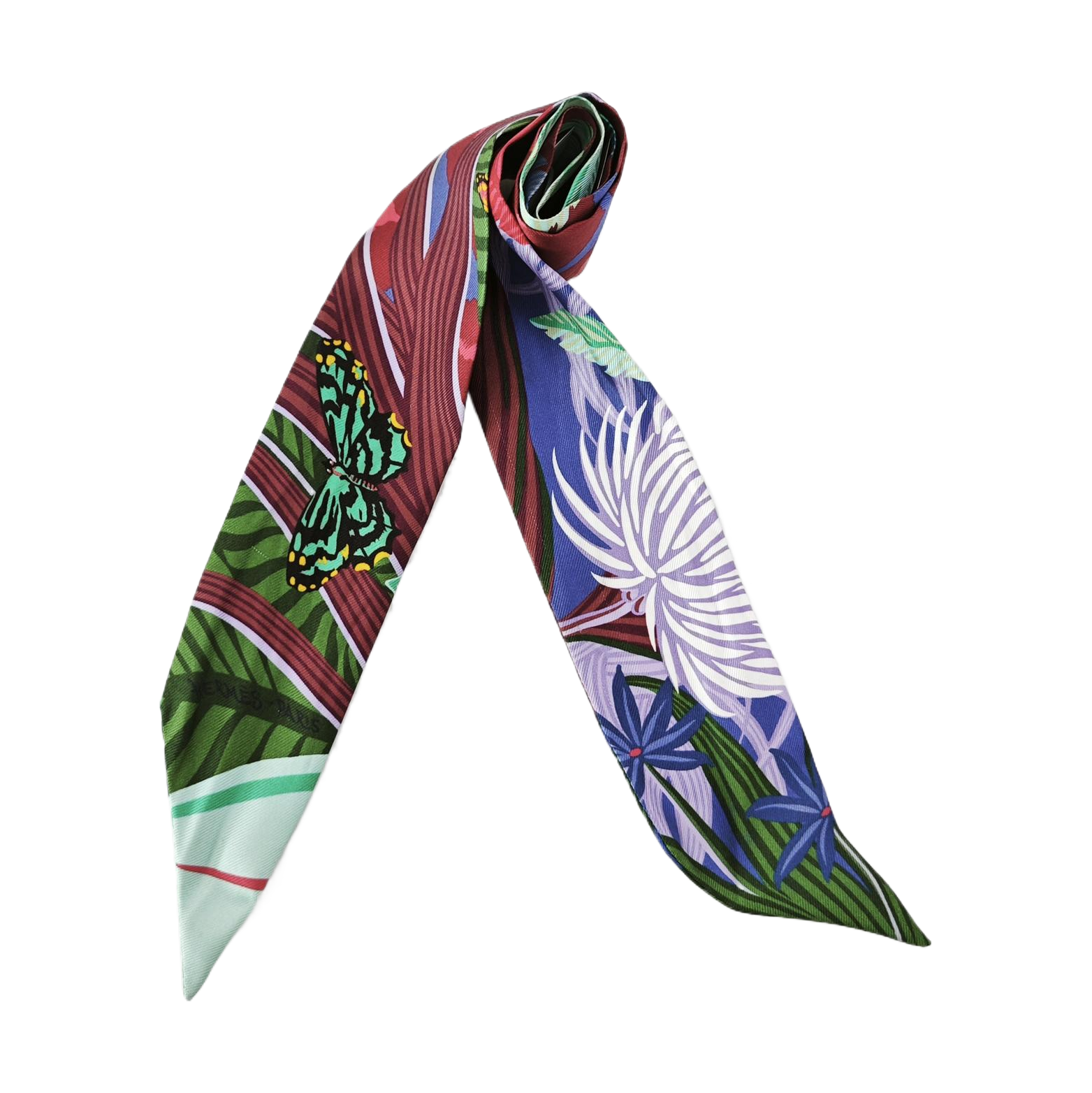 Mulberry Silk Silk Scarf Multicolor