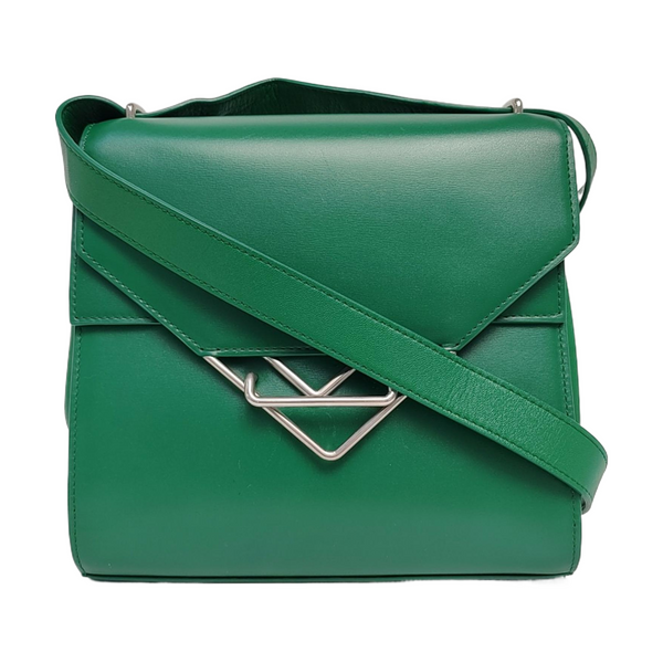 The Clip Calfskin Green