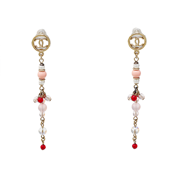 Metal Multicolor Stud Earrings
