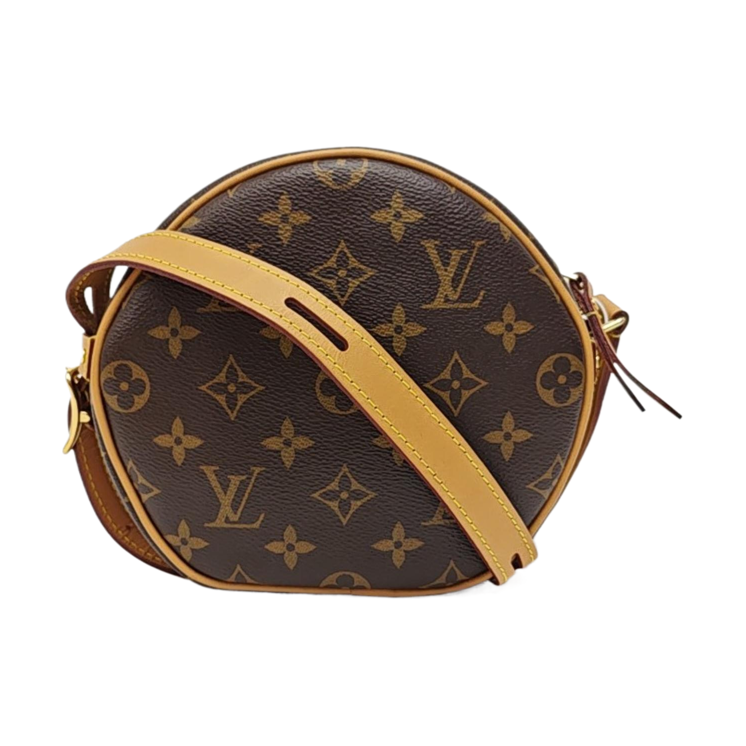 BOITE CHAPEAU PM Monogram Coated Canvas Brown