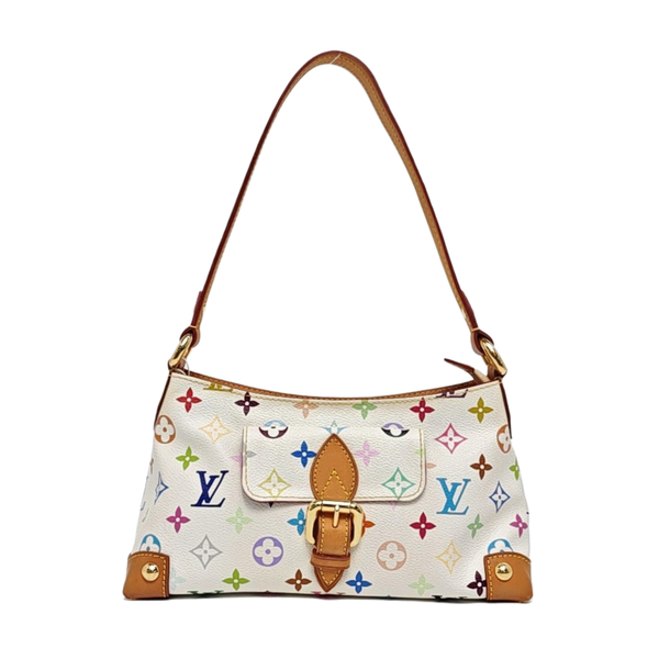 LV × TM ELIZA Monogram Coated Canvas White