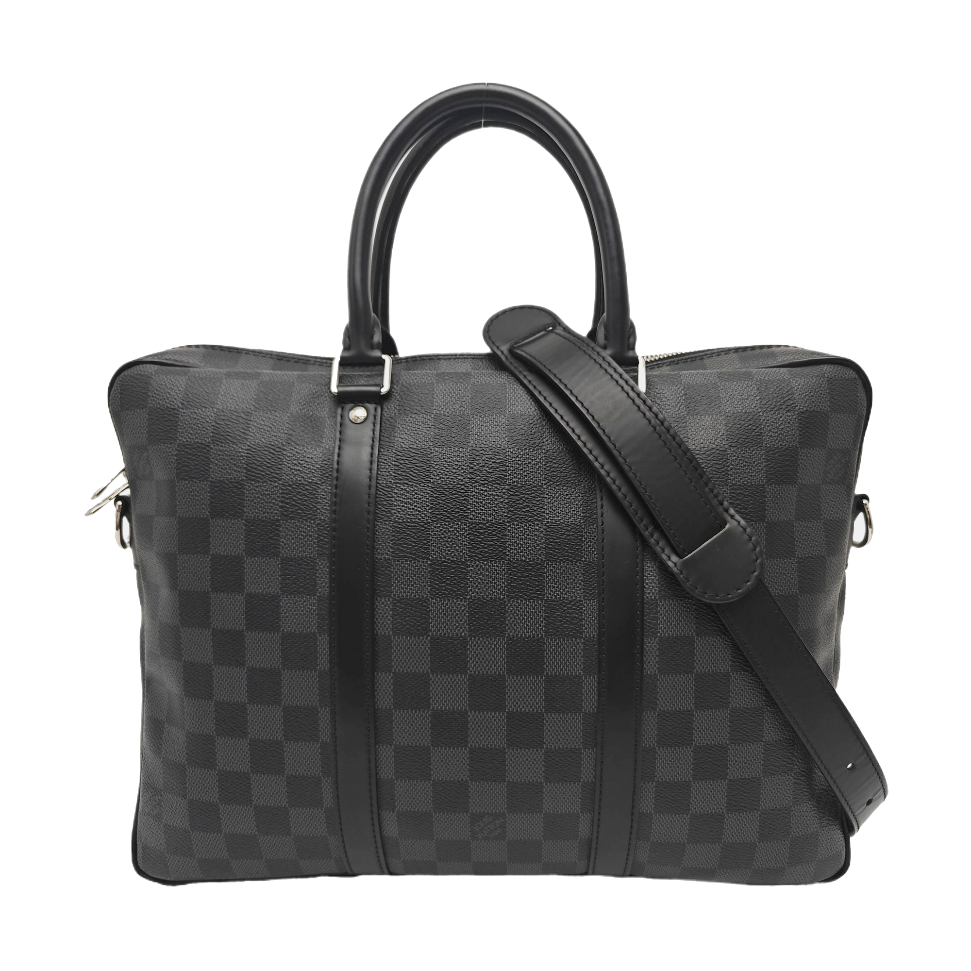 PORTE-DOCUMENTS PM Damier Graphite Coated Canvas Gray