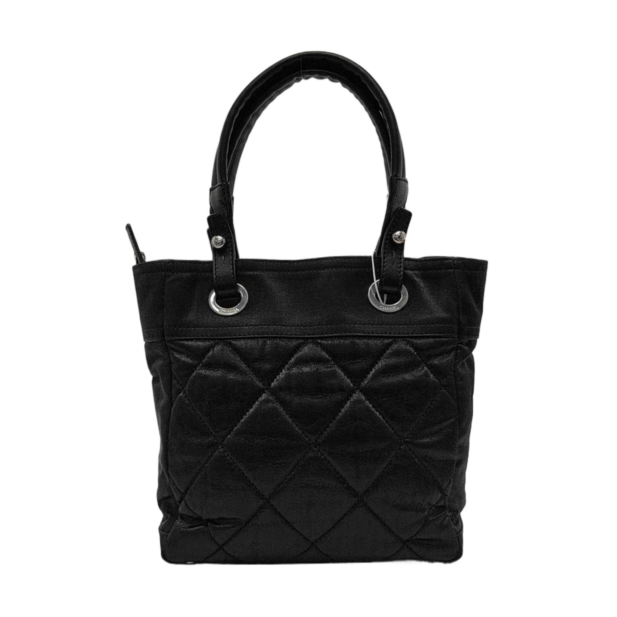 PARIS BIARRITZ Quilted Fabric Black