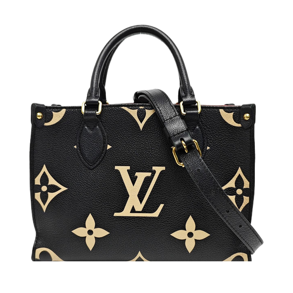 ONTHEGO PM Calfskin Black