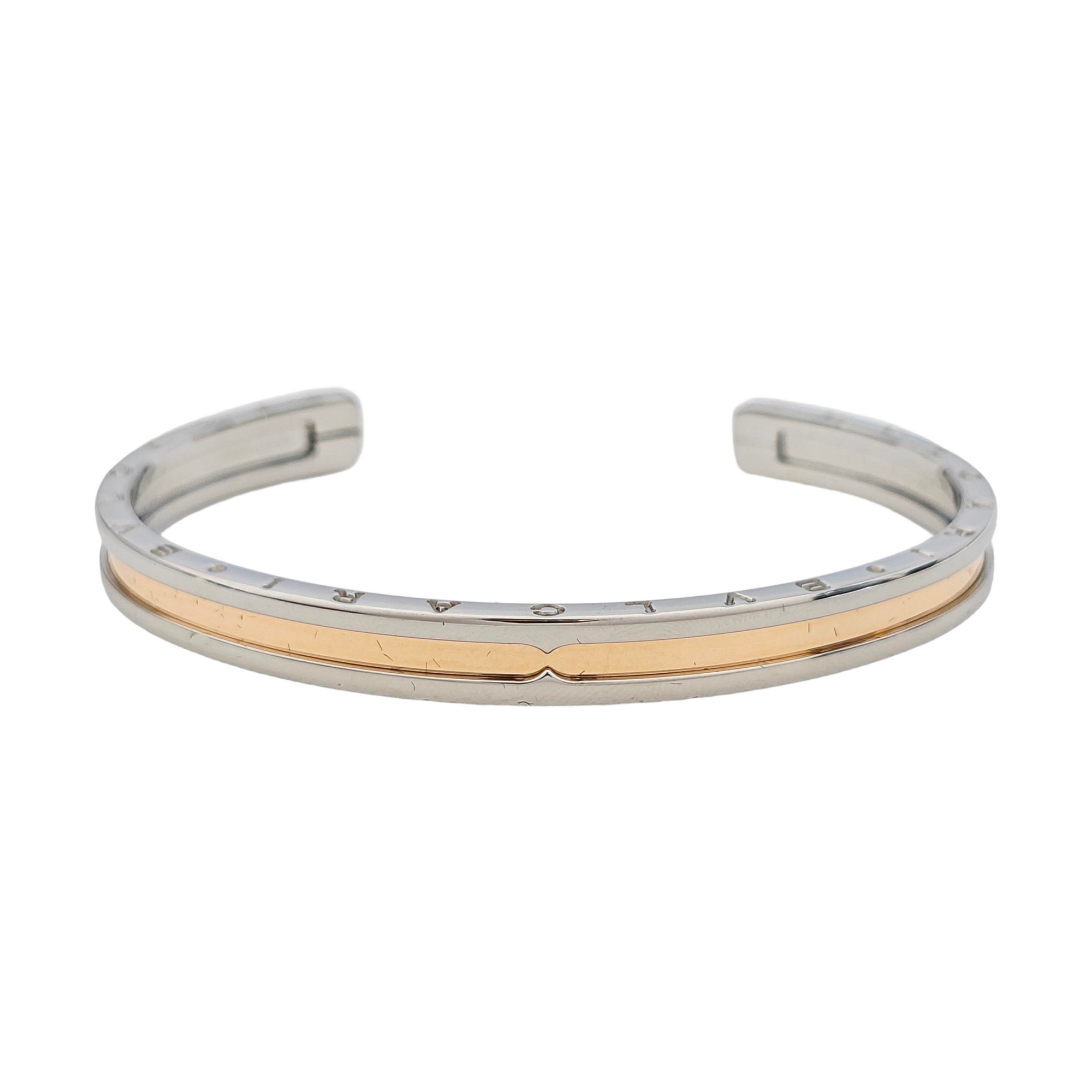 B.ZERO1 18k Rose Gold Bangle