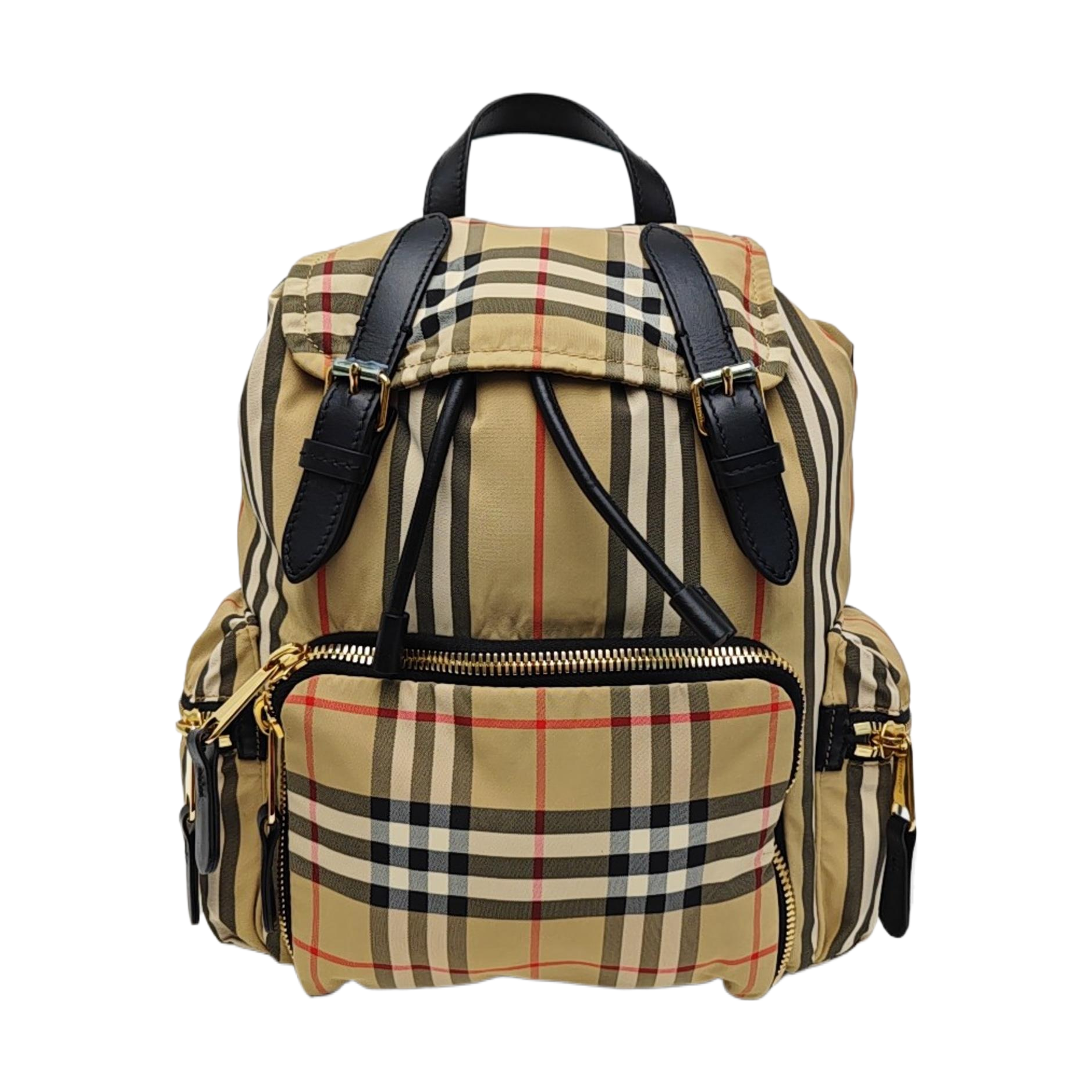 The Rucksack Medium Nylon Beige