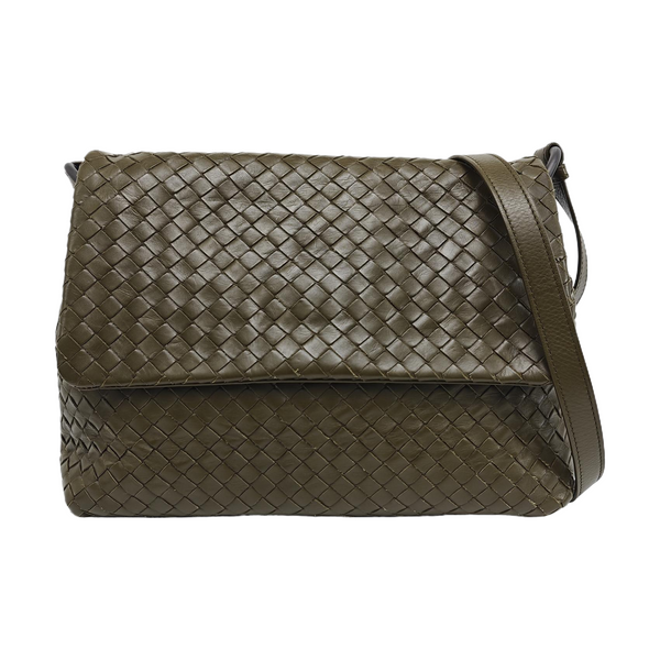Calfskin Shoulder Bag Green
