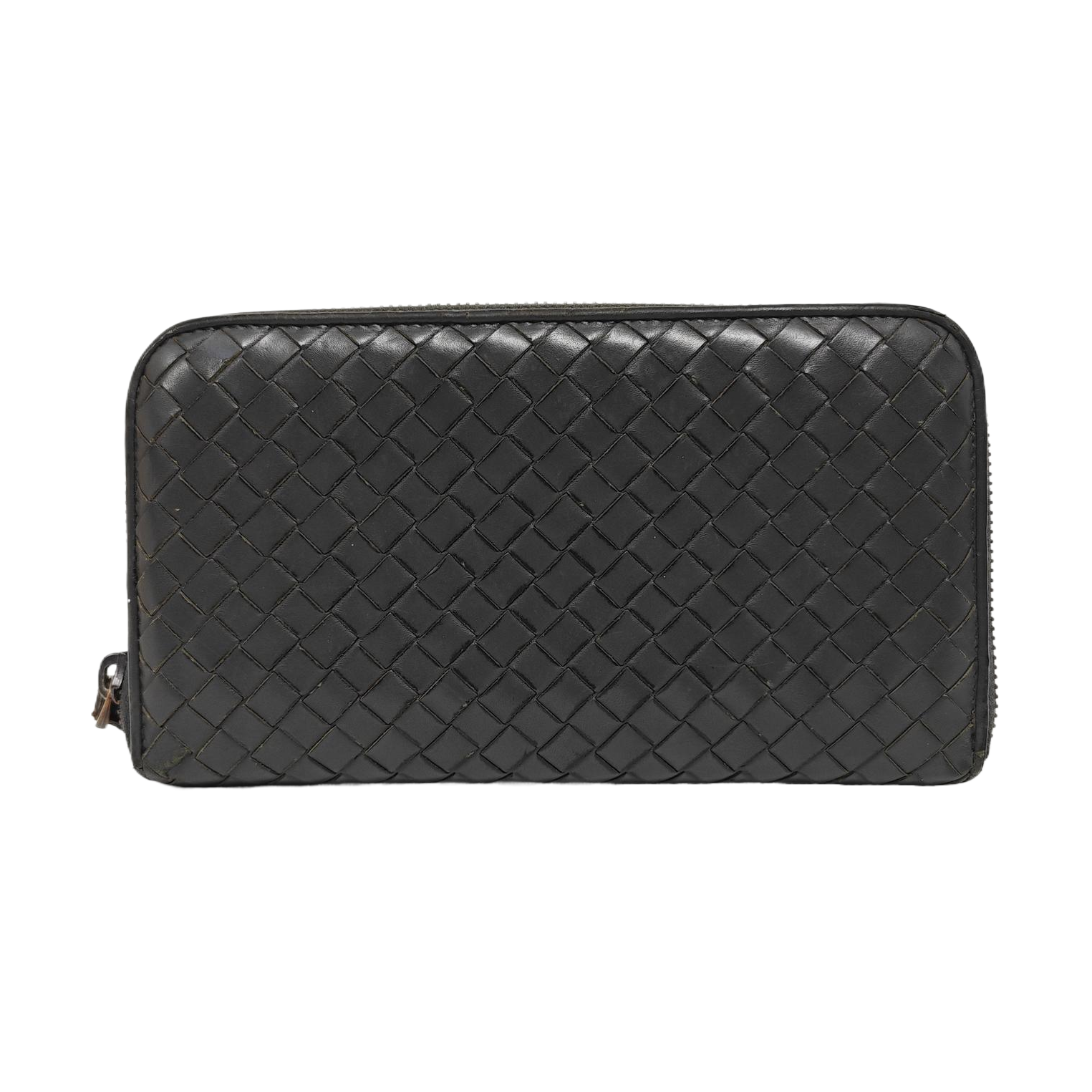 Calfskin Wallet Gray