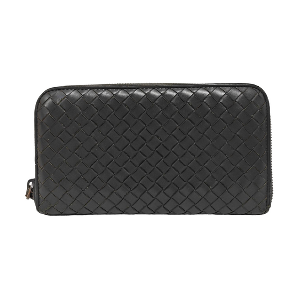 Calfskin Wallet Gray