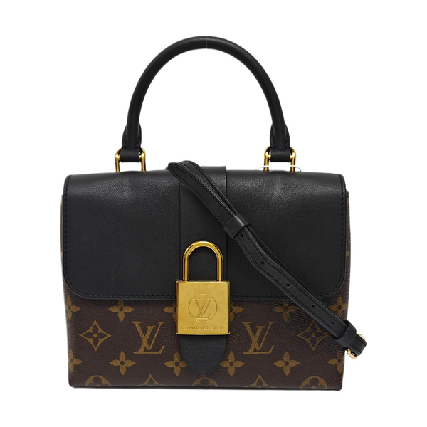 LOCKY BB Monogram Coated Canvas Brown