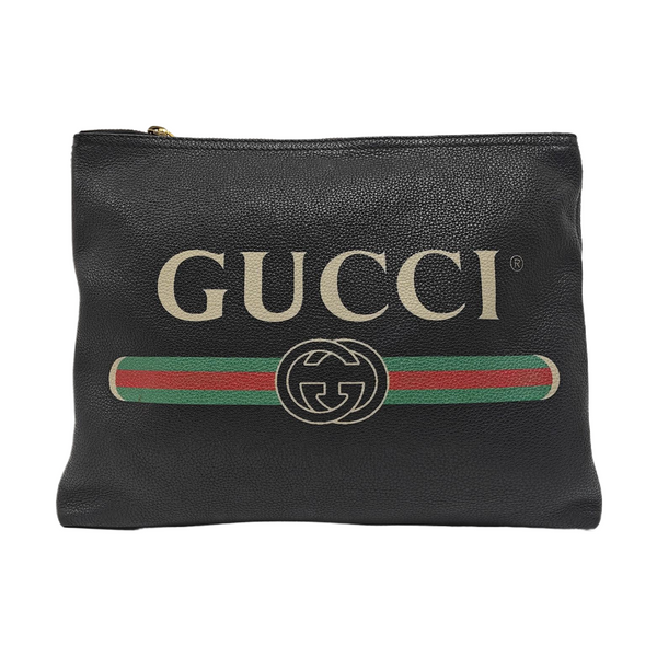 Print Medium Calfskin Black
