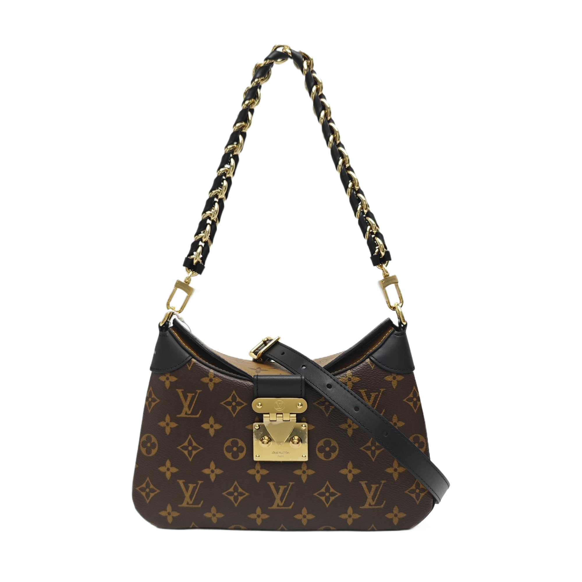 TWINNY Monogram Coated Canvas Brown